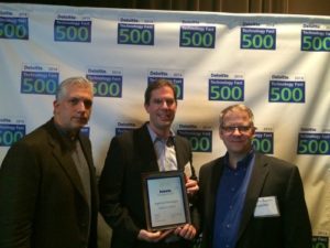 EagleView Fast 500 Award