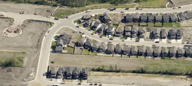 Fort McMurray after the May 2016 fire.