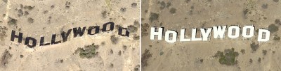 Orthogonal Imagery vs Oblique Imagery: Hollywood, CA