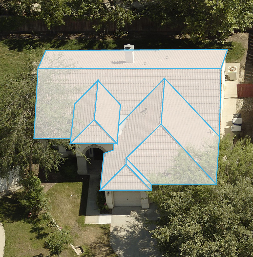 Roof. Measurement