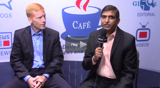 Bob Locke's GISCafe interview with Sanjay Gangal at Esri UC 2017
