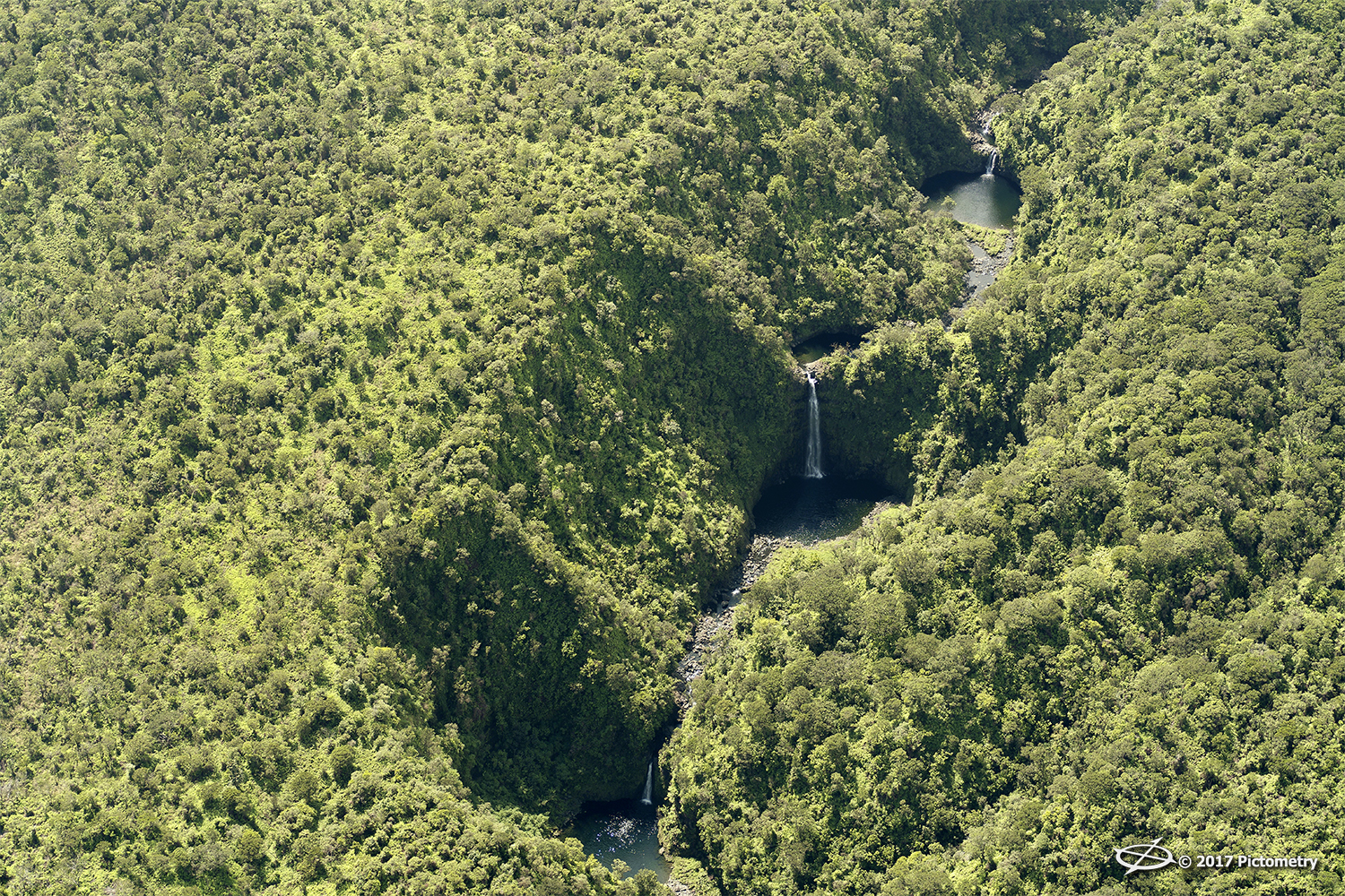 maui waterfall chain