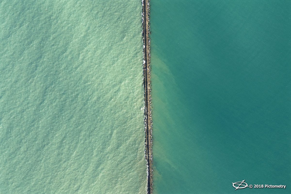 Lake Michigan and Calumet Harbor