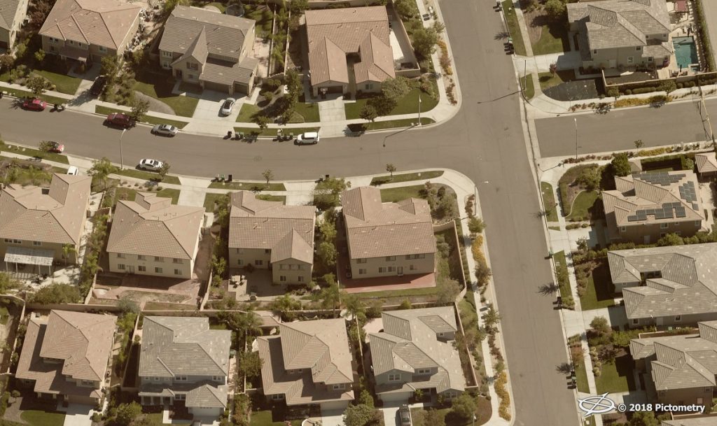 360-degree view of a home