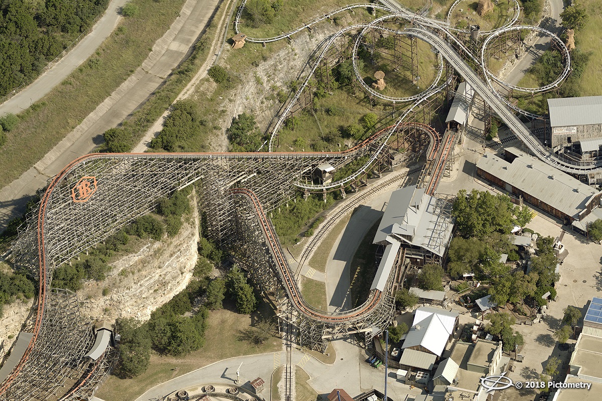 Iron Rattler at Six Flags Fiesta