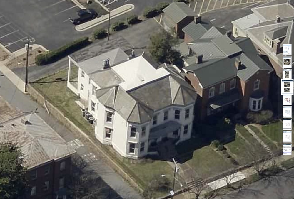 An EagleView report gave the Blue Glass, LLC, team the details on the roof of this 135-year-old historic home.