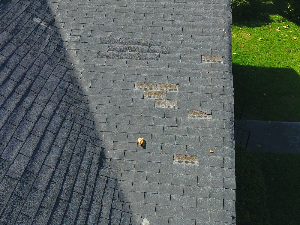 An example of an image captured by drone as part of the Eagleview OnSite solution.