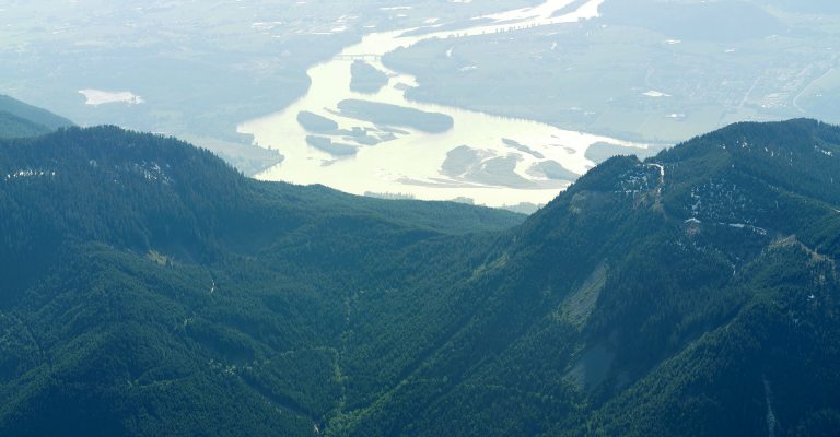 British Columbia valley horizon