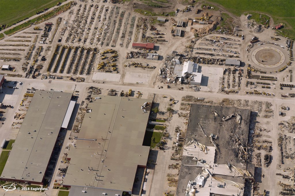 widespread damage