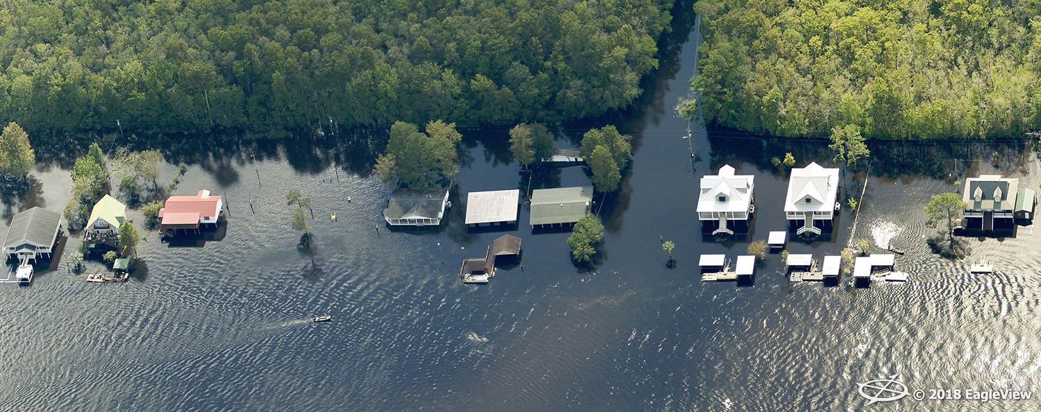 Hurricane Florence post-storm imagery