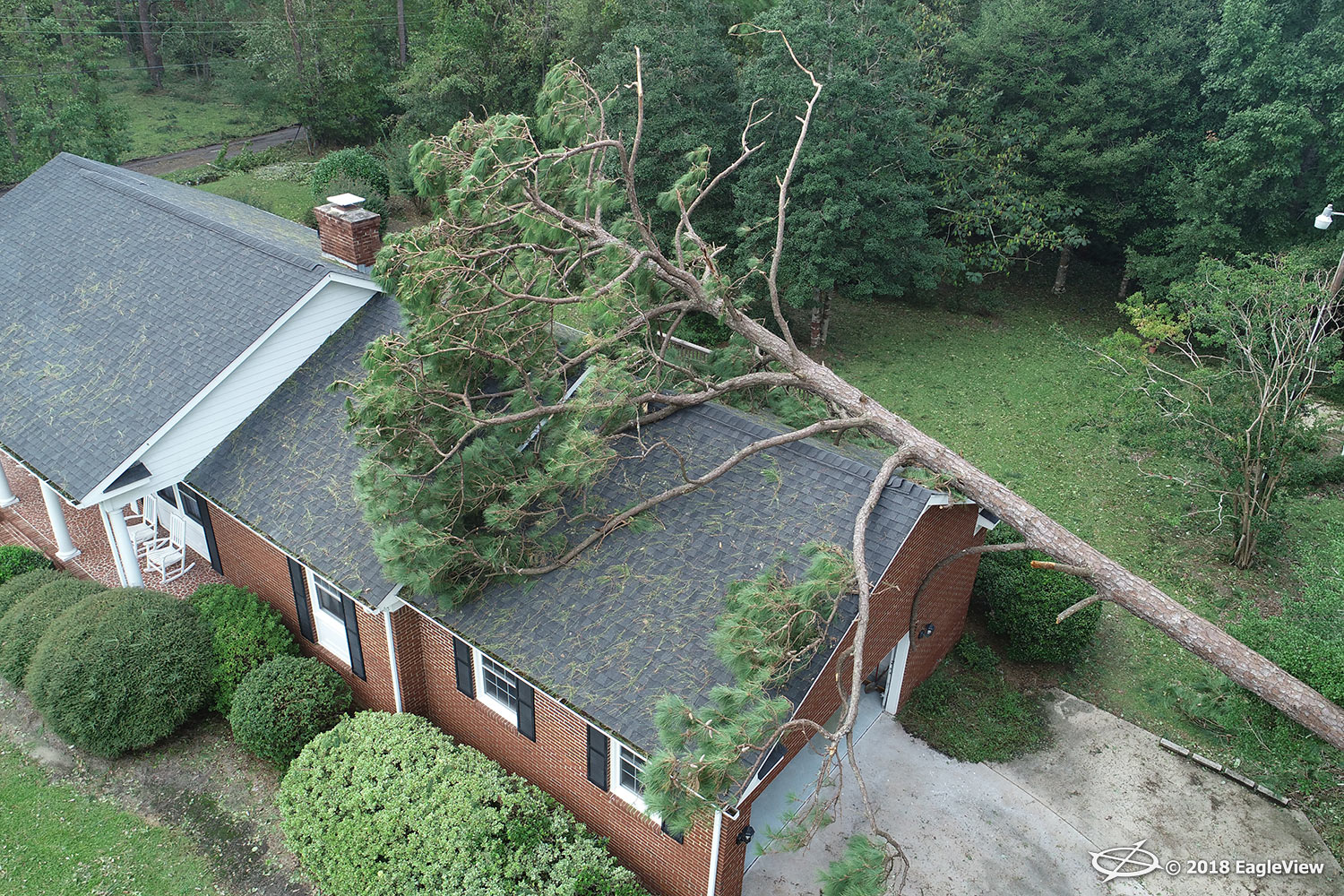 Hurricane Florence post-storm imagery