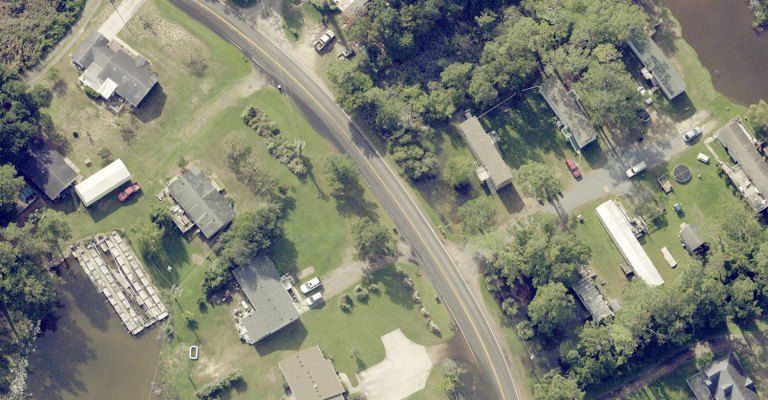Hurricane Florence post-storm imagery