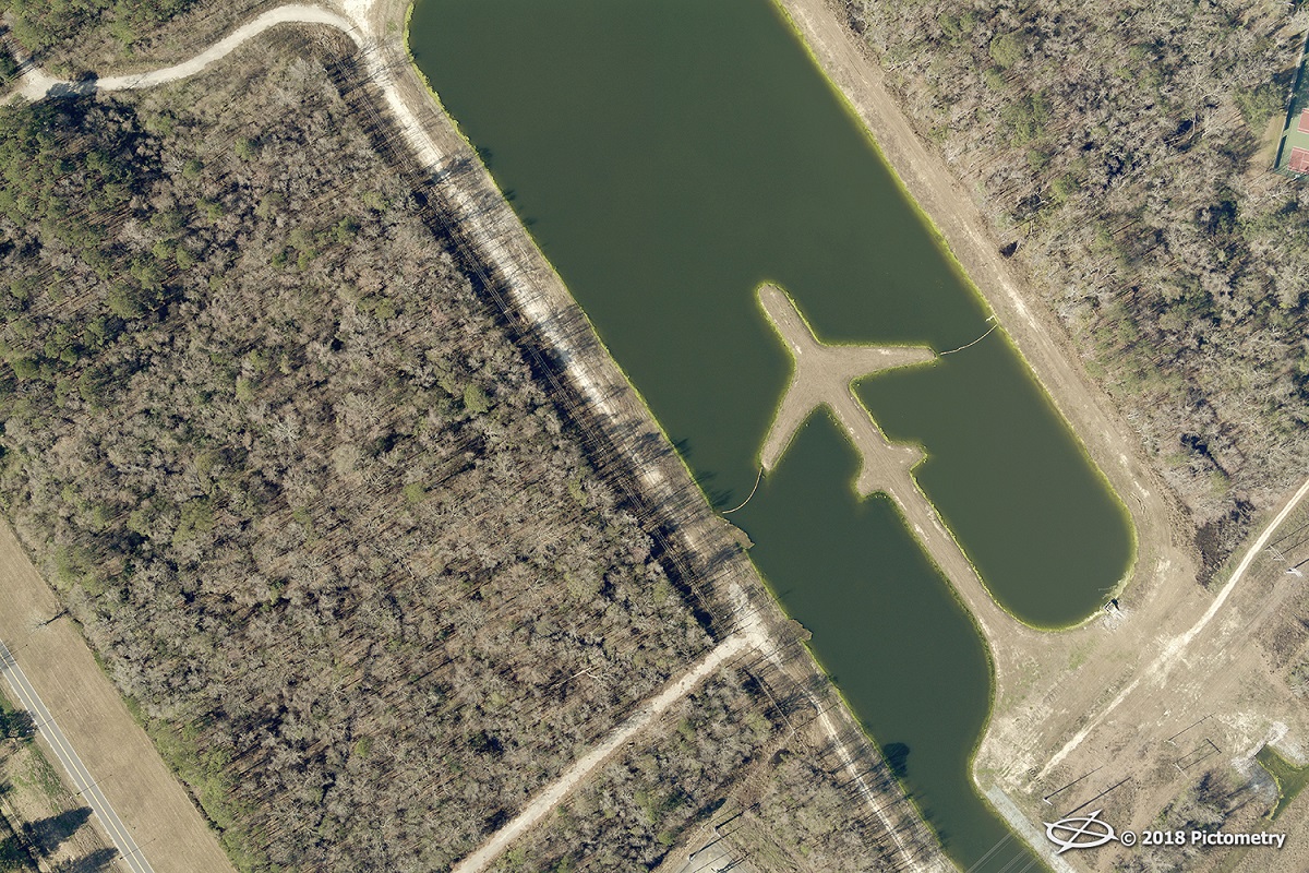 Boeing Company Pond in Charleston