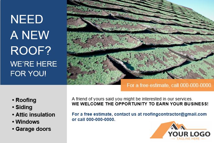 Reach out to construction business referrals with this postcard.