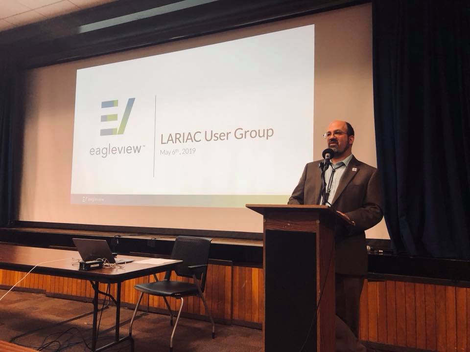 Steven J. Steinberg, Ph.D., GISP, LARIAC Project Director and Geographic Information Officer (GIO) with the County of Los Angeles Internal Services Department