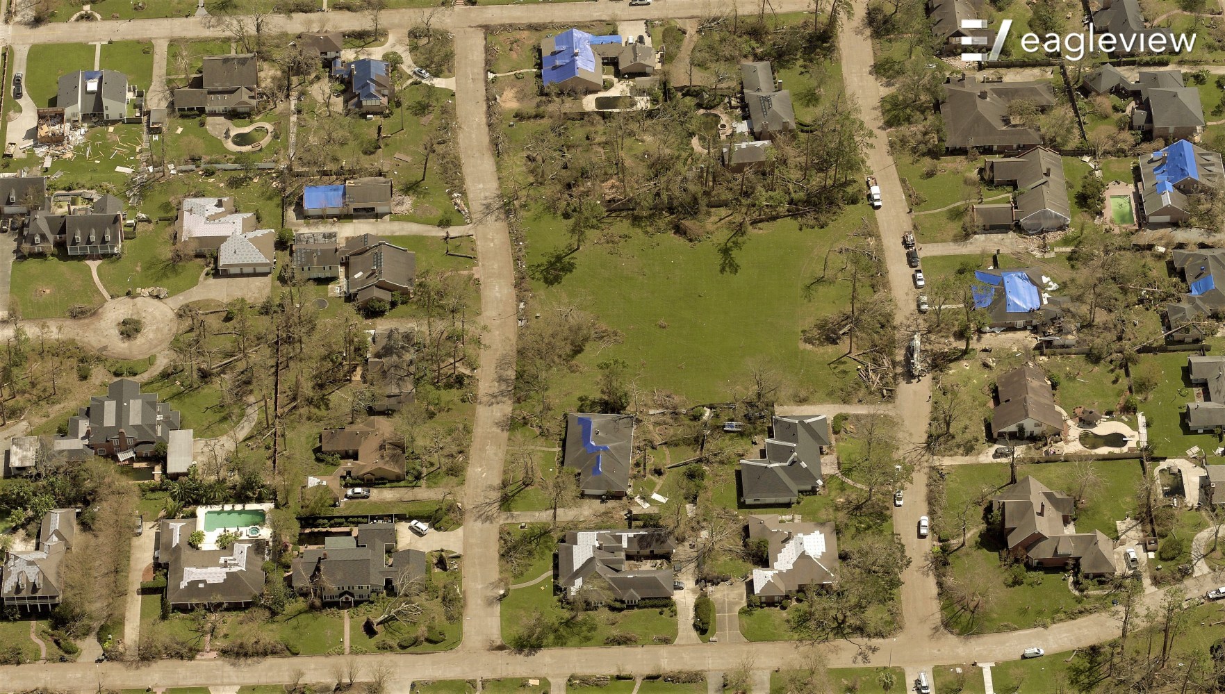 damaged roofs