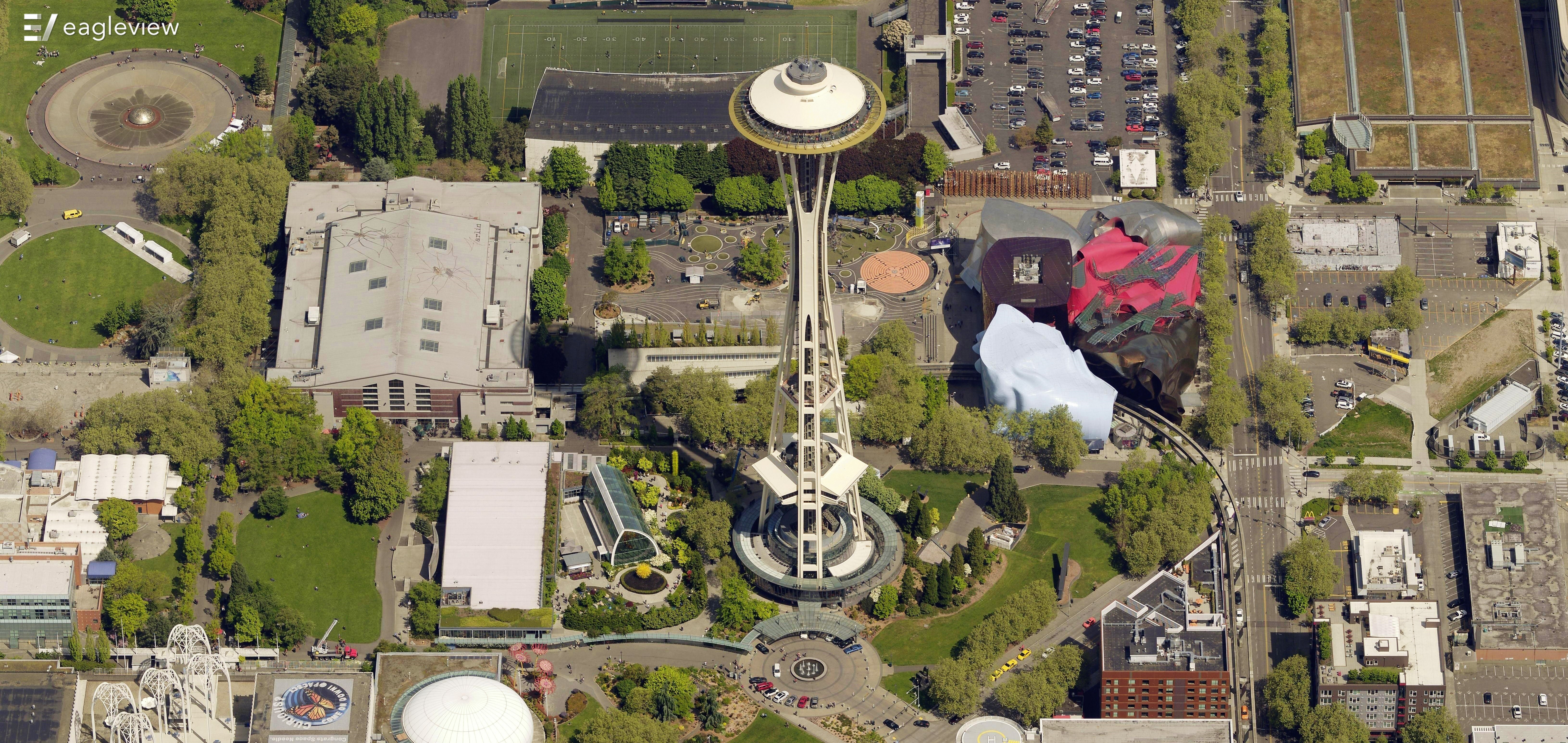 Seattle Center Oblique View