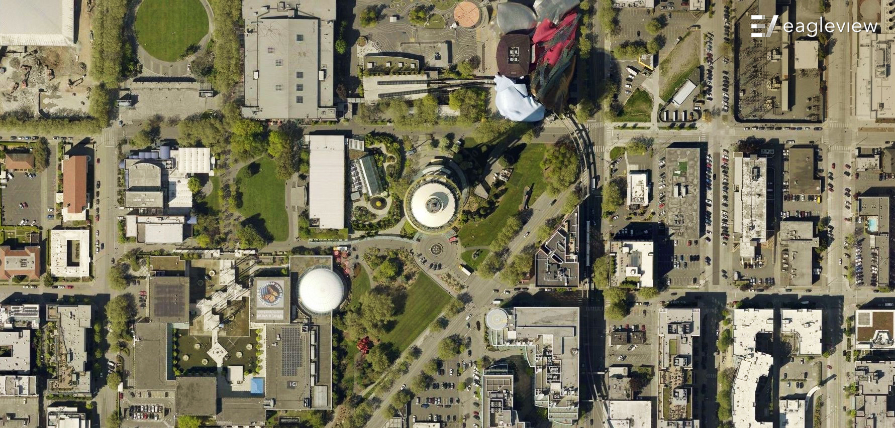 Seattle Center Ortho View