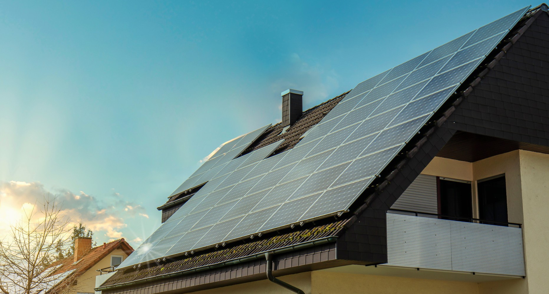 Solar Panel on Roof