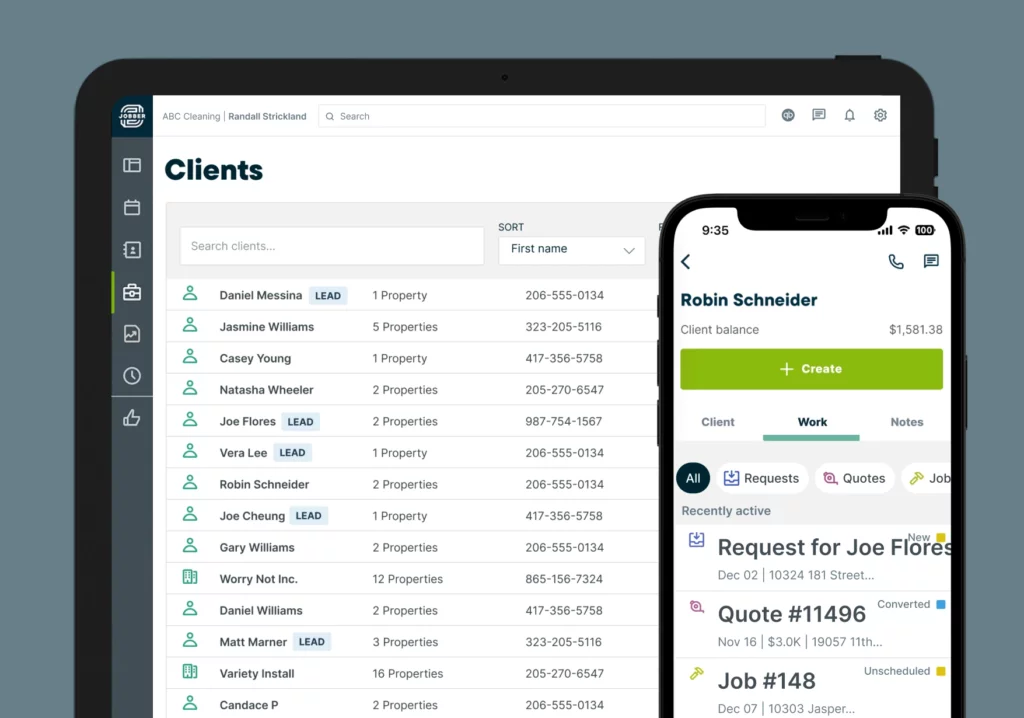 Jobber Interface