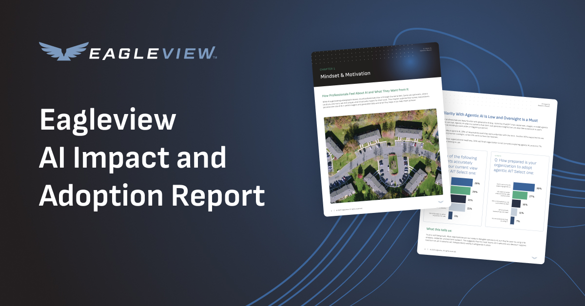 Eagleview AI Impact and Adoption Report graphic