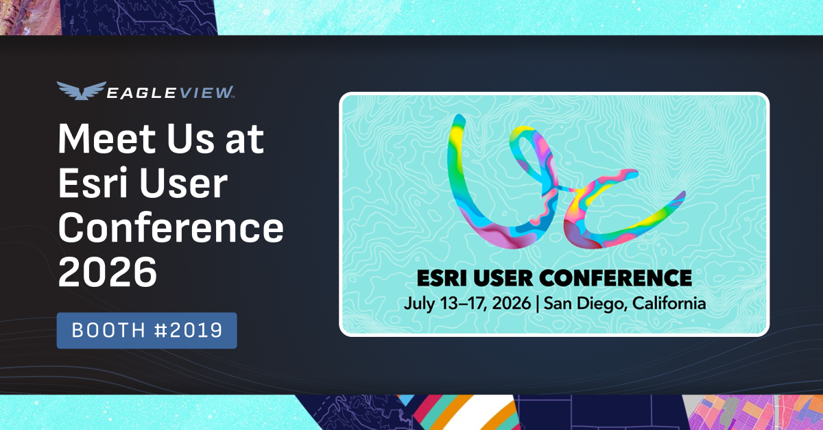 Meet Eagleview at Esri User Conference 2026. Stop by booth 2019.